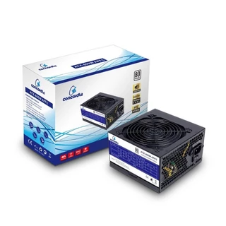 Fonte de Alimentação Concórdia 600W Real 80 Plus White automática PFC ativo em Oferta na Shopee