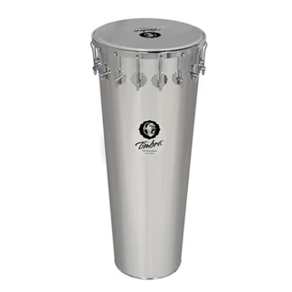 TIMBAL TIMBRA 14 POLEGADAS X 90CM ALUMINIO POLIDO 16 AFINAÇÕES PELE LEITOSA em Oferta na Shopee