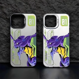 Capa De Celular Para Samsung Galaxy S24 Ultra S23 Plus S20 S21 FE S22 Note 20 A51 A71 A72 A73 J7 Prime A10 Shell Laser IMD Anime Neon Gênio Evangelion