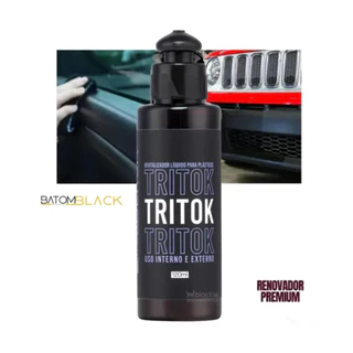 TRITOK REVITALIZADOR DE PLÁSTICOS LÍQUIDO 120ML BATOM BLACK