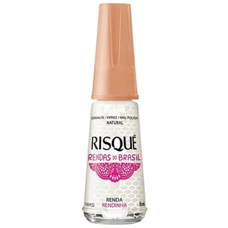 Esmalte Risque Rendas Do Brasil Natural Rendinha 8ml
