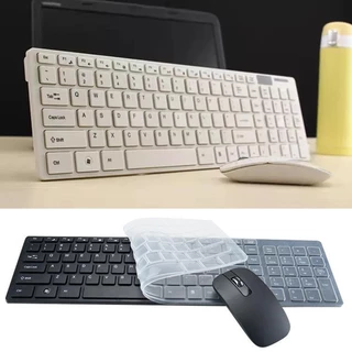 Teclado e Mouse Sem Fio Português Wireless Windows Mac Trabalho Jogos Portátil Tech