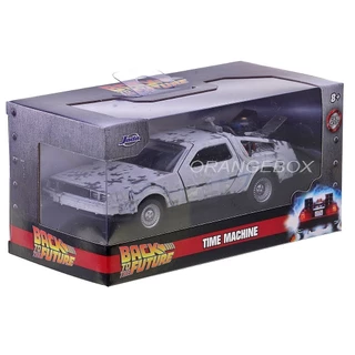 Delorean DMC Frost Version Back to The Future Jada Toys 1:32