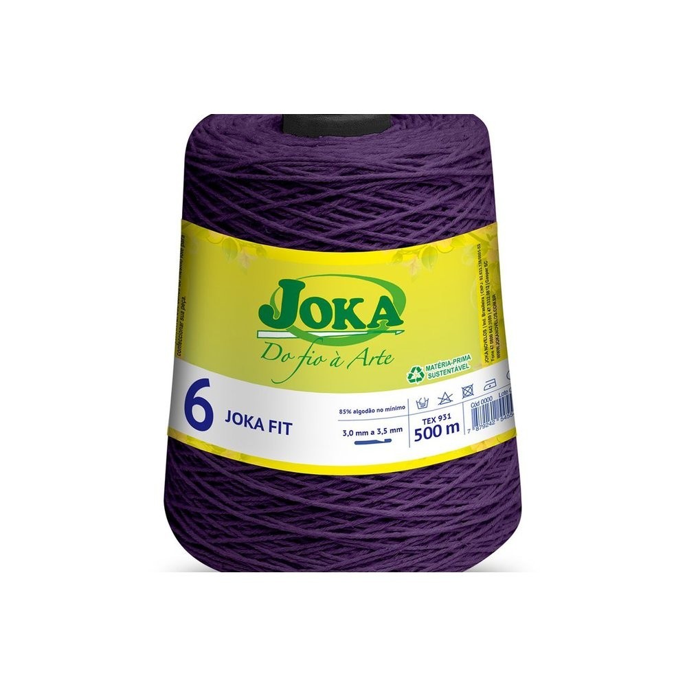Barbante Colorido 500g N°6 - Joka Fit Novelos | Shopee Brasil