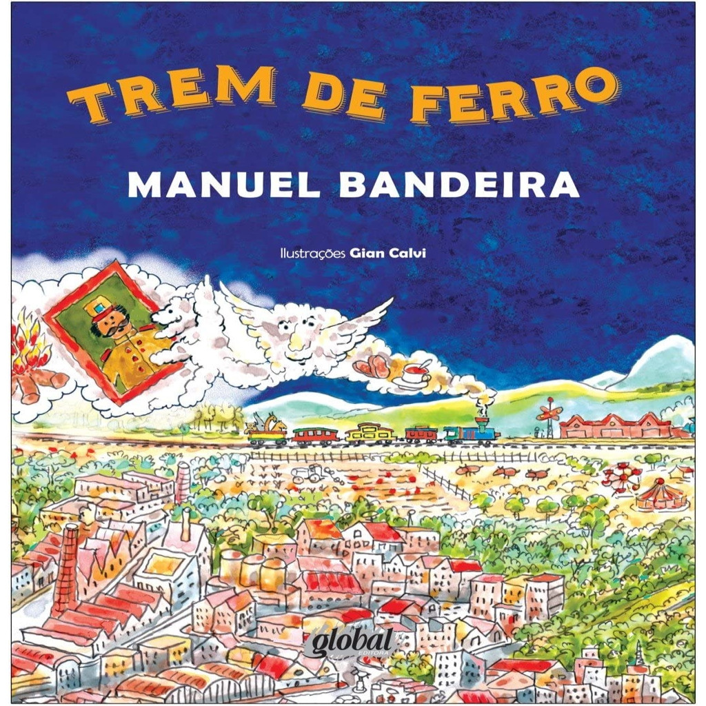 Trem de ferro autor Manuel Bandeira | Shopee Brasil
