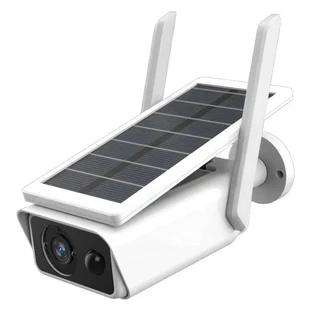 Câmera Ip Wifi Segurança Ip66 Energia Solar Full HD Externa