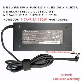 Chicony 7.7A/7.5A Carregador De Energia Ca De 150W A18-150P1A Adaptador Para MSI Stealth 15M/Bravo 15/Sword 17/Katana GF66