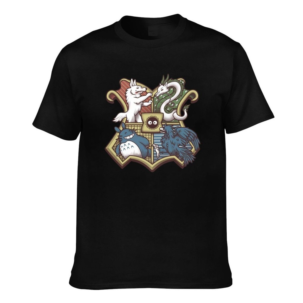 Camiseta Casual Pura De Algodão Ghibli Men'S Studio