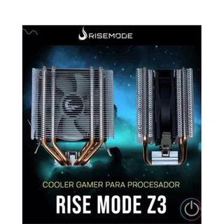 Air Cooler Cpu Processador Rise Mode Z3 Universal Amd Intel