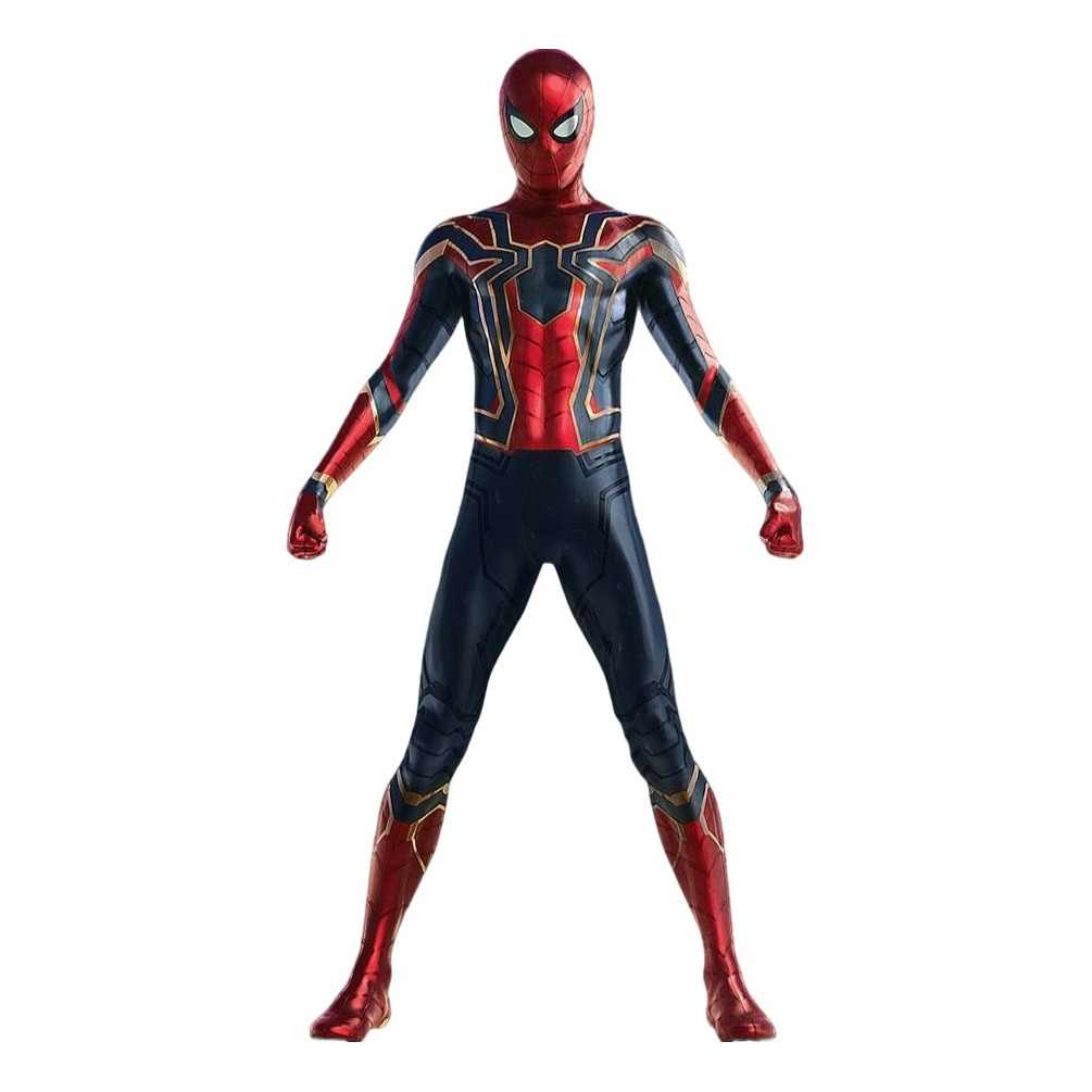 Fantasia Cosplay Homem Aranha De Ferro Brilhante Tom Holland | Shopee Brasil