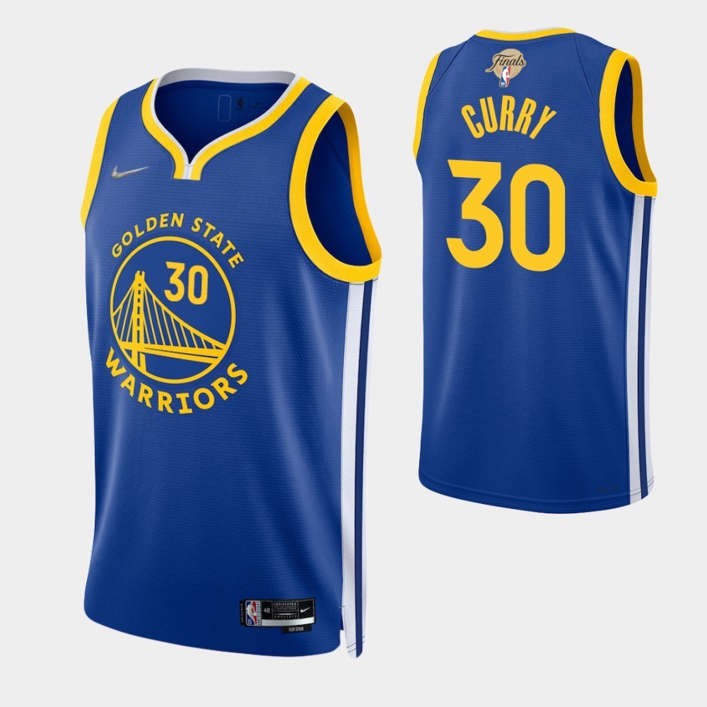 Nova Final Original 2022 Da NBA GSW Curry Jersey Golden State Warriors ...