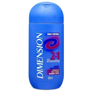 DIMENSION 2 EM 1 SHAMPOO HIDRATAÇÃO COM 200ML 