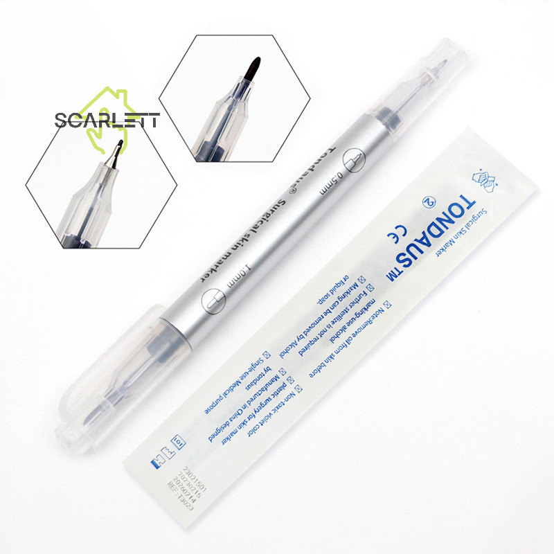 [1Pcs Marcador De Pele Cirúrgico Caneta Orelha Nariz Beleza Facial ...