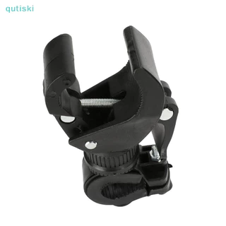 【 QUTI 】 360 Grau De Rotação Da Bicicleta Guidão De Com Lanterna LED Suporte Do Clip De Montagem ZON