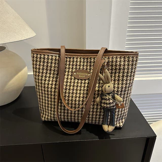 Textura Popular Da Moda Retrô De Viagem Versátil ins handbag 2024 Inverno Nova Bolsa Para O Braço
