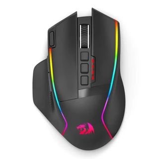 MOUSE GAMER REDRAGON SEM FIO SWAIN M915RGB WL PRETO