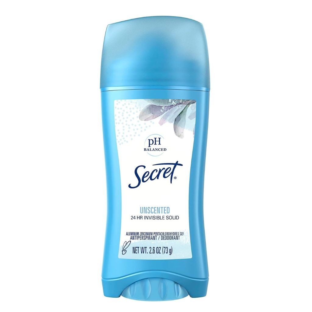 Secret Desodorante Unscented Sem cheiro importado 73g | Shopee Brasil