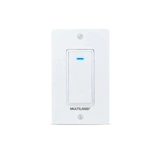 Interruptor Inteligente WI-fi Um Botão para Controle Remoto de Lâmpada- Multilaser SE235