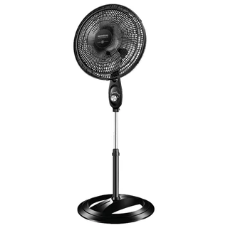 Ventilador de Coluna Mondial VSP-40C Super Power - com 3 Velocidades, Modo Silencioso, Preto/Prata