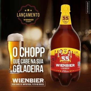 Chopp Wienbier 55 Pilsen 1.5L (3un)