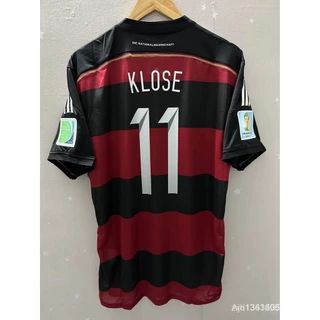 2014 Alemanha MULLERKLOSE Camiseta Personalizada SWINSTEIGER Retro Football Jersey De Alta Qualidade