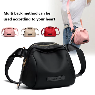 Crazy bag Saco De Corpo Cruzado De Um Ombro , Feminino Da Moda Versátil De Lona Oxford