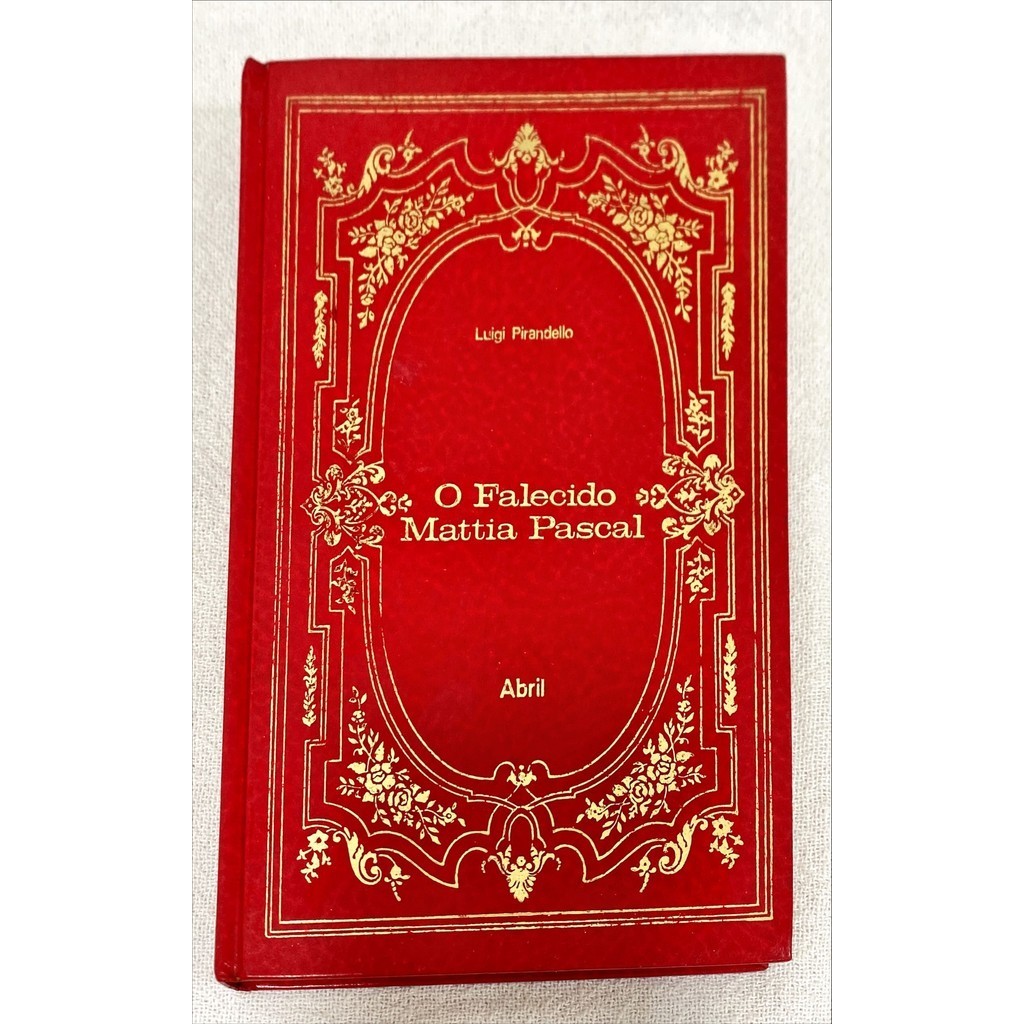 O Falecido Mattia Pascal de Luigi Pirandello | Shopee Brasil
