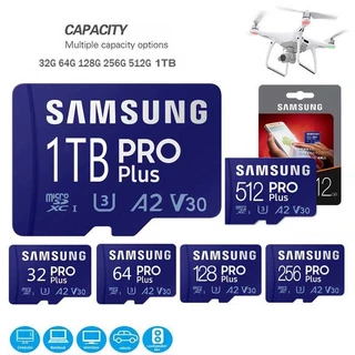 Cartão De Memória Micro SD/TF EVO Plus 128G 256G 512G 1TB Classe 10 UHS-I Alta Velocidade 64G Para Gravador De Condução CCTV