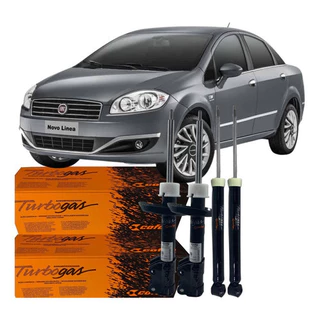 04 Amortecedores Dianteiro Traseiro Línea 2008 Á 2016 em Oferta na Shopee