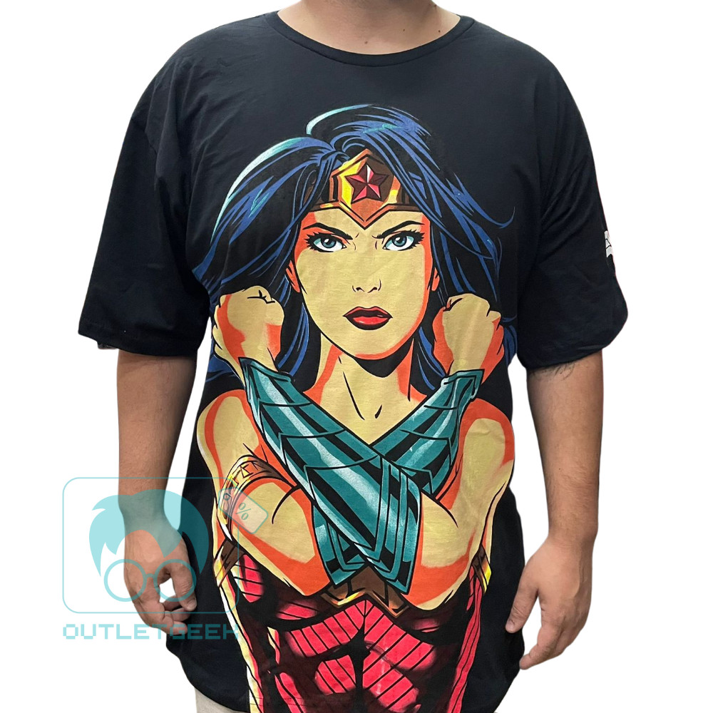 Camiseta Piticas DC Mulher Maravilha Wonder Woman WW Shopee Brasil
