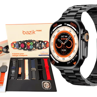 RELÓGIO SMARTWATCH W53 PRO MAX RELOGIO DE PULSO DIGITAL ACOMPANHA 7 PULSEIRAS