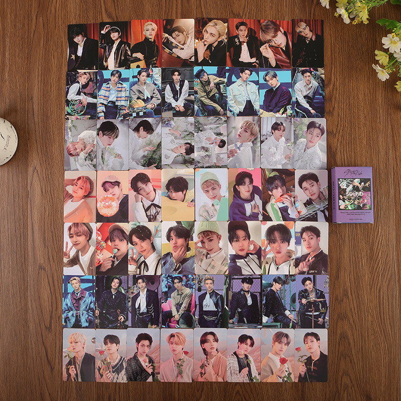 55pcs STRAY KIDS SKZ HOP Lomo Cartões Perder My Breath Magic