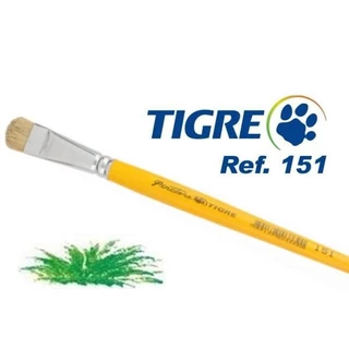 Pincel Tigre 151 - Língua de Gato em Oferta na Shopee