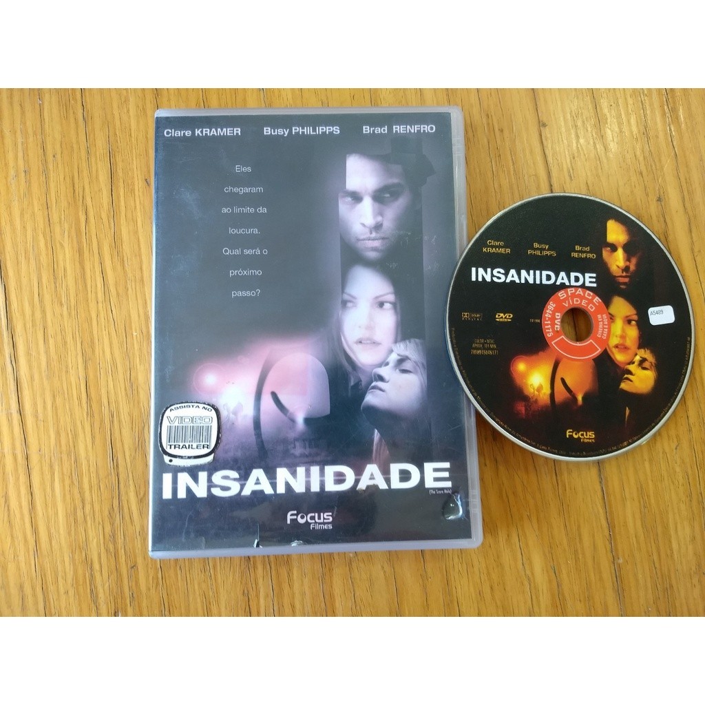 DVD INSANIDADE - ORIGINAL | Shopee Brasil