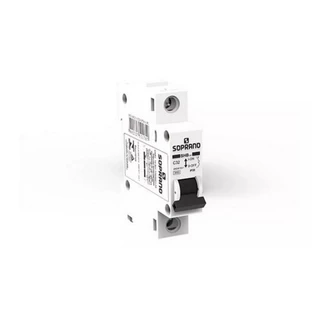 Disjuntor Monofásico Din 1p 25a Curva C 3ka Soprano