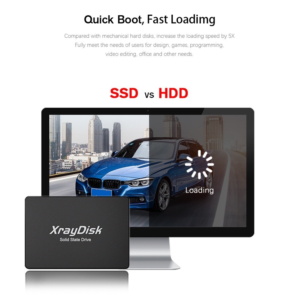 ssd xraydisk 120gb 240gb 1TB 2.5'sata iii 100 % Para Novo