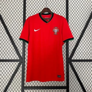 2024 Portugal Home Football Jersey Fan Edition 1:1 qualidade tailandesa S-4XL
