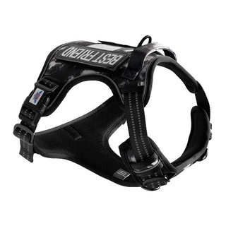 Peitoral para Cachorros Lopetudos EliteGear1, M, Branco Camuflado, LP-PTEG-MCWT