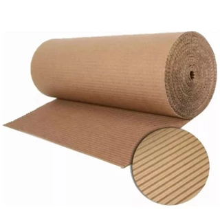 Rolo Papelão Ondulado 1,20 Mts Construção, Reforma, Jardinagem, Transporte, Estocagem de Produtos