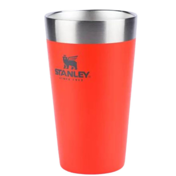 Copo Térmico De Cerveja Stanley Inox S/ Tampa - 473ml Laranja