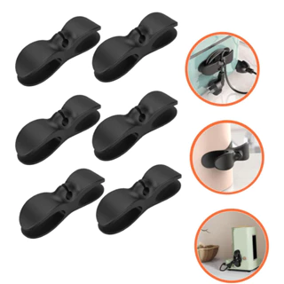 Kit 6 Suportes Do Cabo Clipe Universal O Invólucro Organizador Para Cabos De Armazenamento De Mixer Liquidificador
