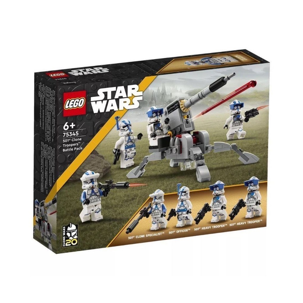 Novo Produto Lego 501 Clone de Legião Soldado Pacote de Batalha 75345  Brinquedo de Construção Educacional Infantil Presente Desenho Animado |  Shopee Brasil