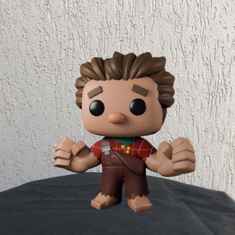 Boneco Colecionavel DETONA RALPH Figura Decorativa Action Figure ...