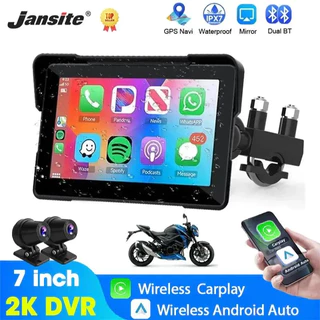 5/7 polegadas Carplay Portátil para Motocicleta DVR Navegação GPS IPX7 à Prova d