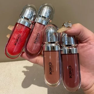 KIKO Milano 3D Hydra Lipgloss Espelho Lip Glaze Hidratante de Longa Duração 6.5ML