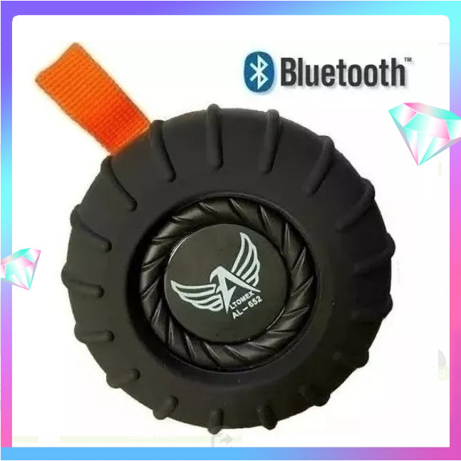 Caixa de Som Bluetooth 8W RMS MP3 USB Suporta Cartão Micro SD TF Resistente à Água