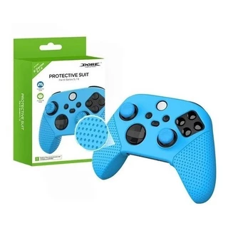 Capa Case Silicone Protetora Para Controle Xbox Series S X Azul