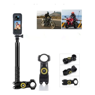 Bastão De Câmera Com Suporte Para Moto E Bicicleta