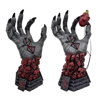 26cm Resina Figura Estátua Berserk Mão De Deus Ação Anime Figurino Modelo De Coleção Mesa De Decoração Brinquedos Presente De Aniversário