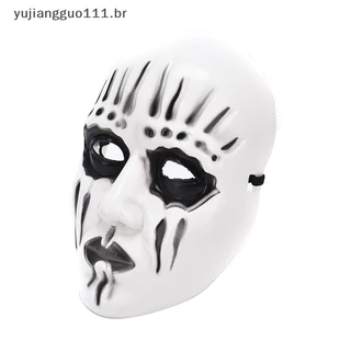# BR Banda De Slipknot Joey Jordison Máscara De Resina Para Festa De Halloween Mascarada Cosplay Props .